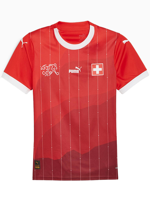 Switzerland maglia da casa uniforme da calcio prima maglia sportiva da calcio da uomo 2023-2024